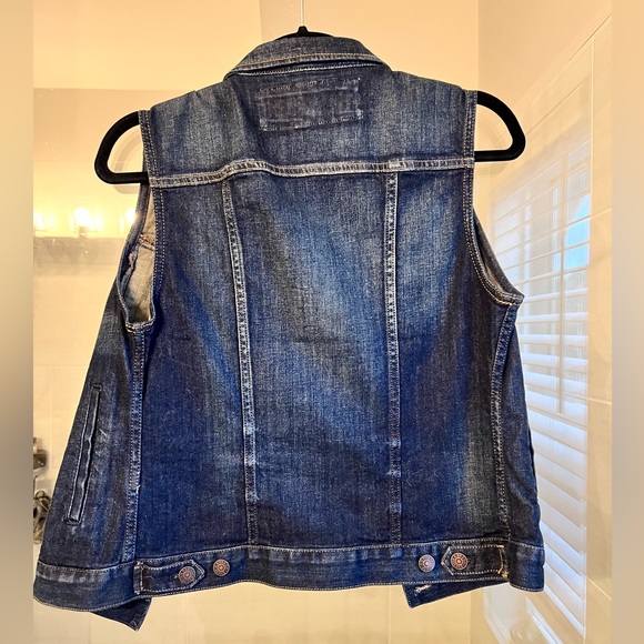 Express Jeans denim vest - womens XS - Picture 3 of 4